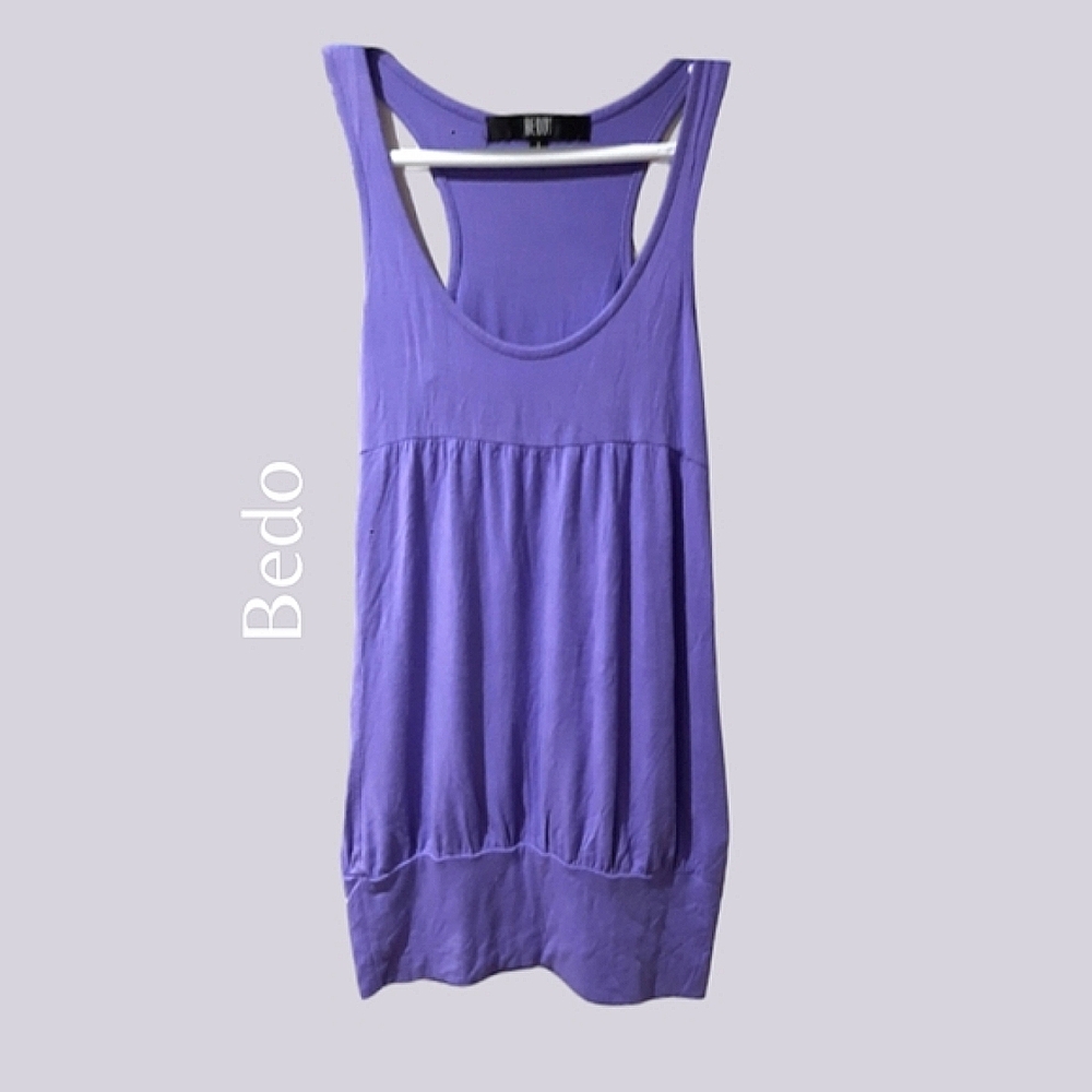 BEDO FEMME• Soft Long Tank Top- Size S